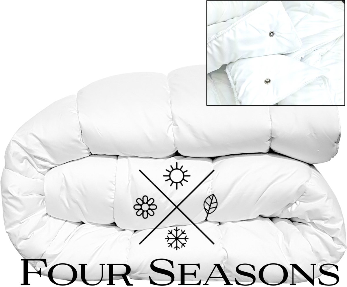 Luxe 4-Seizoenen Dekbed 600g 240 x 220 cm
