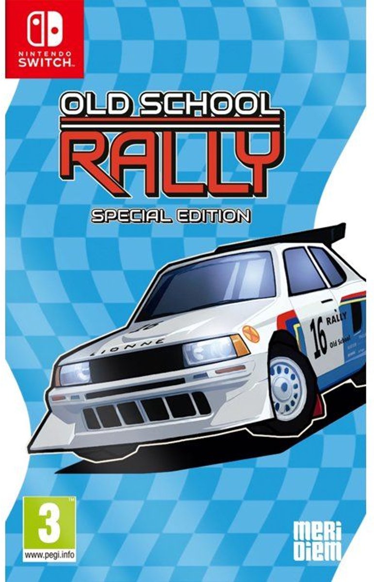 OLD SCHOOL RALLY - Speciale Editie - Nintendo Switch-spel