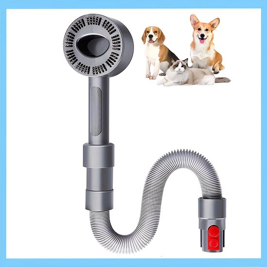 Geschikt voor Dyson stofzuigers: huisdierborstel Geschikt voor het stofzuigen van honden- en kattenhaar (v7, v8, v10, v11) en kam Geschikt voor het stofzuigen van lang en kort haar.