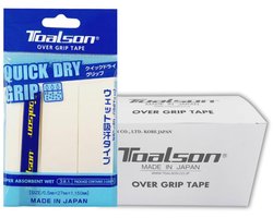 Toalson Quick Dry Overgrip Wit - Tennis Padel - 3 Stuks (10x3 stuks)