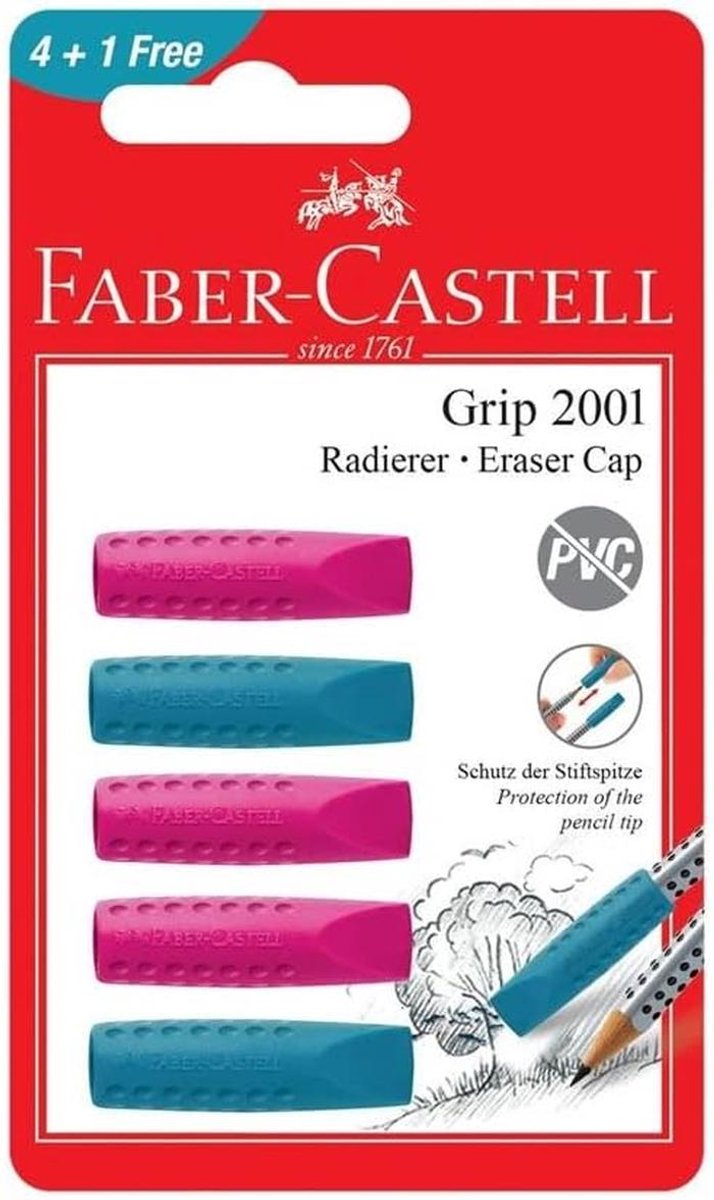 Grip Gum Cap voor Potloden - Perfecte Faber Castell Vervanger