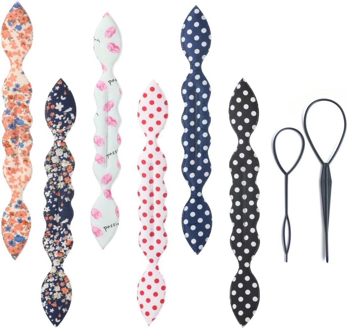 Flexibele Donut Haarstyling Accessoire voor Meisjes en Vrouwen