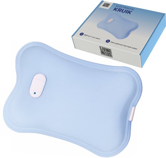 Living Needs Babykruik - Elektrische kruik - Kruik - Blauw — afbeelding 4