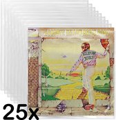 50x 12 Inch STANDARD Vinyl LP Hoezen | CRYSTAL Plastic Hoezen Voor