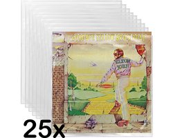 Glasheldere PVC hoezen - LP hoezen - 25 stuks - VinylCare Ultimate Shieldsleeve - LP Beschermhoezen - Hard plastic - Premium kwaliteit - Extra stevige hoeken - Buitenhoezen voor standaard LP’s - 250 Micron