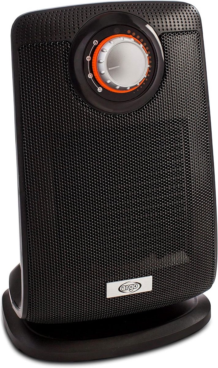 Keramische Ventilatorkachel voor Badkamer - Zwart - Direct Warmte en Veiligheid in Één