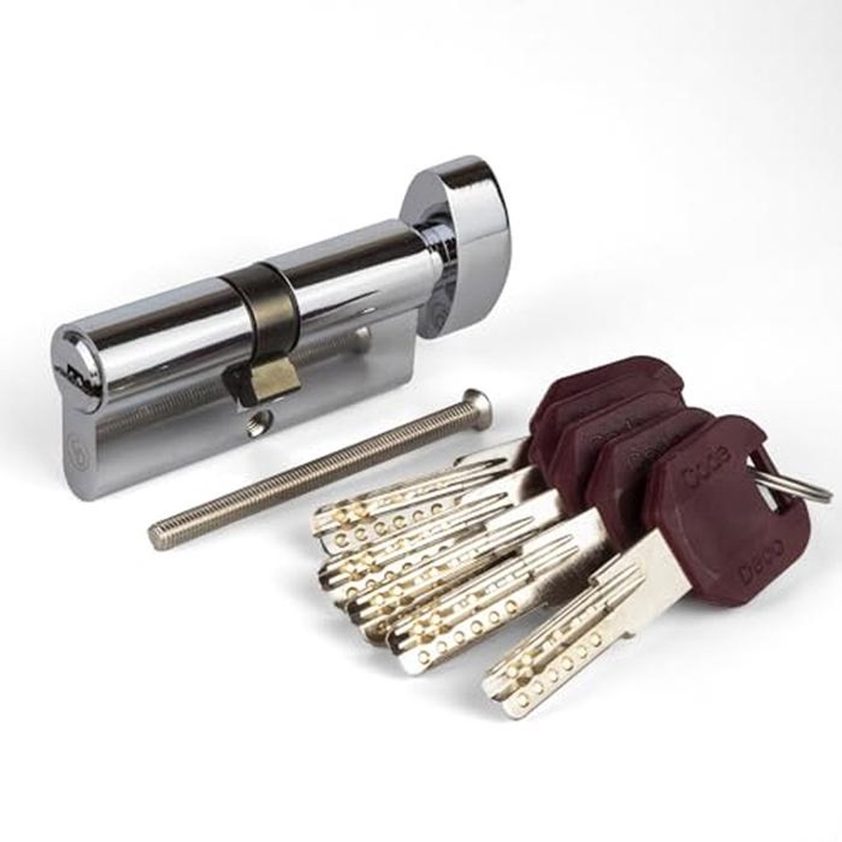 Veiligheidsslot Huisdeur Met 5 Sleutels - Sluitcilinder 60mm