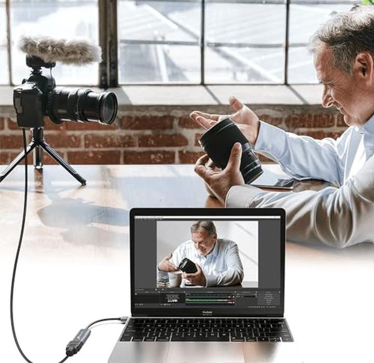 Video Grabber HDMI USB 2-in-1 Capture Card 4K 30Hz FullHD 60Hz thumbnail 5