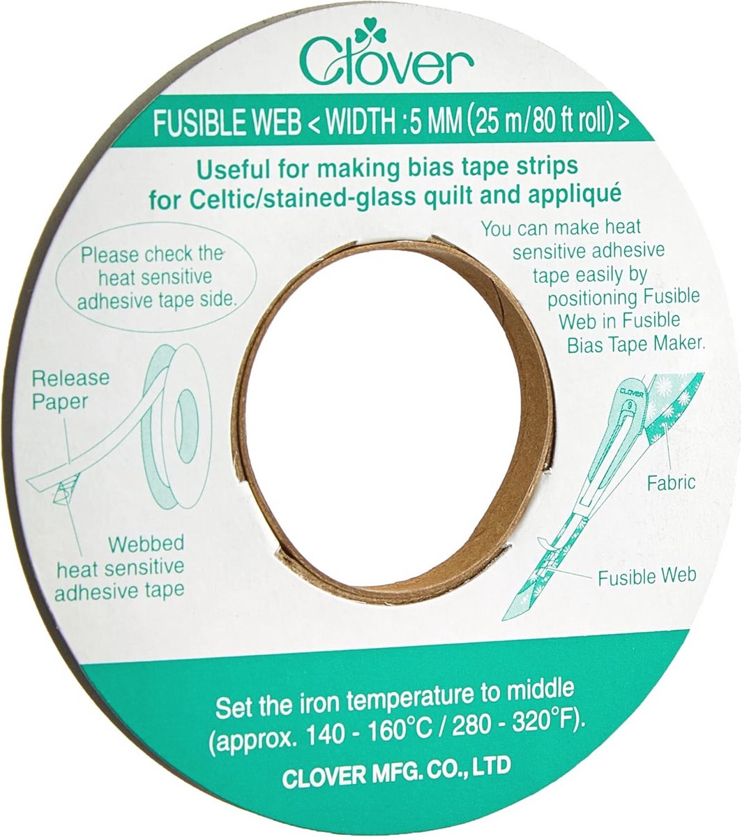 Smeltbaar Web 5mm x 25m - Wit
