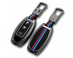 Metalen Autosleutel hoesje - Sleutelhoesje - Sleutelcover - Autosleutelhoes - Geschikt voor Nissan A3 - Nissan Micra, Nissan Pulsar, Nissan Murano, Nissan Juke, Nissan Qashqai, Nissan Ariya, Nissan Leaf, Nissan Xtrail, Nissan Primastar, Nissan Inter