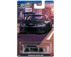 HOT WHEELS SILVER SERIES SUBARU WRX STI MATT RACING GREY 1:64 COMPACT KINGS 3/5 LONG CARD
