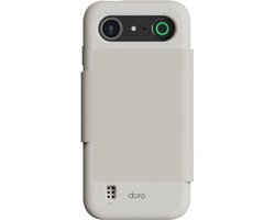 Doro Aurora A10 Wallet Case Bone