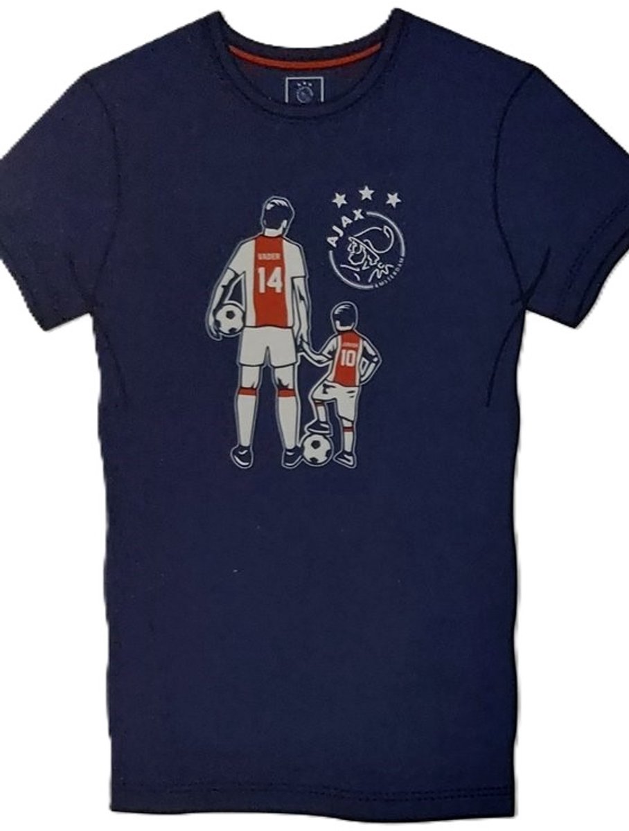 AFC Ajax Amsterdam - T-Shirt - Maat 152/158 - Donkerblauw - Junior