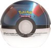 Afbeelding van het spelletje Pokeball blik model Great Ball met 3 pakjes Pokemon kaarten