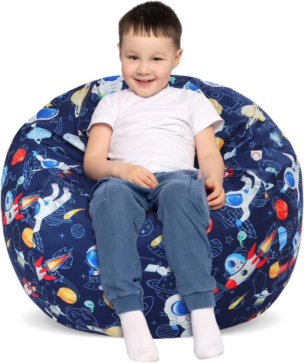 Stunq® Ruimte Avontuur Speelgoed Opbergzak voor Kinderen - Grote Maat Met Schattige Astronaut Ontwerp