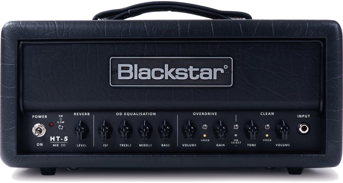 Blackstar HT-5RH MKIII - 5w, Buizen Gitaarversterker top - Zwart