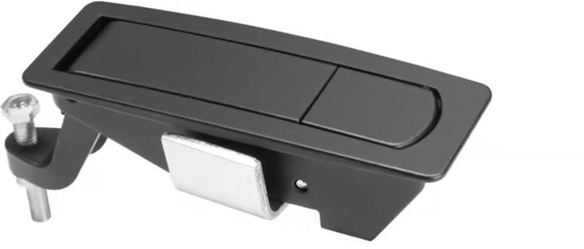 Adam Hall 1655 Lever Latch Metal black Hendelsluiting voor servicedeuren
