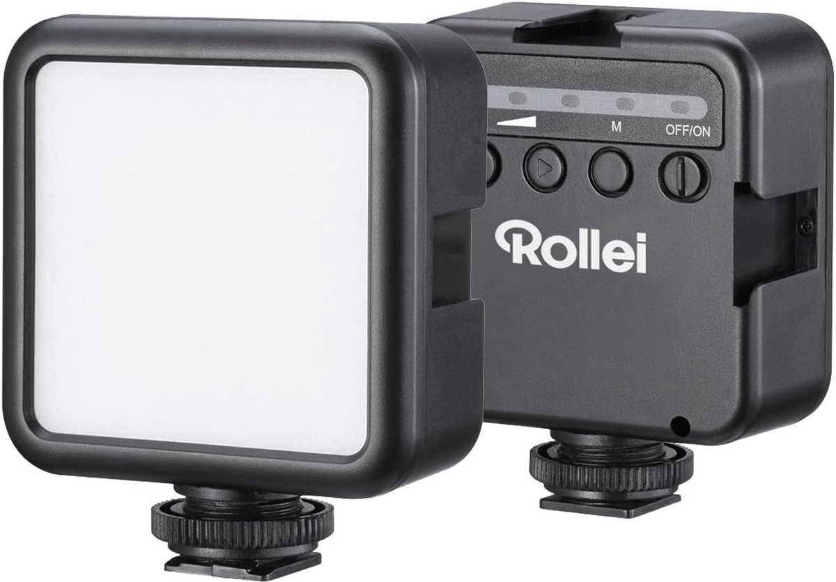 Compacte LED Continu Licht voor Smartphone en Camera - Draagbaar Vlog & Fotografie Verlichting