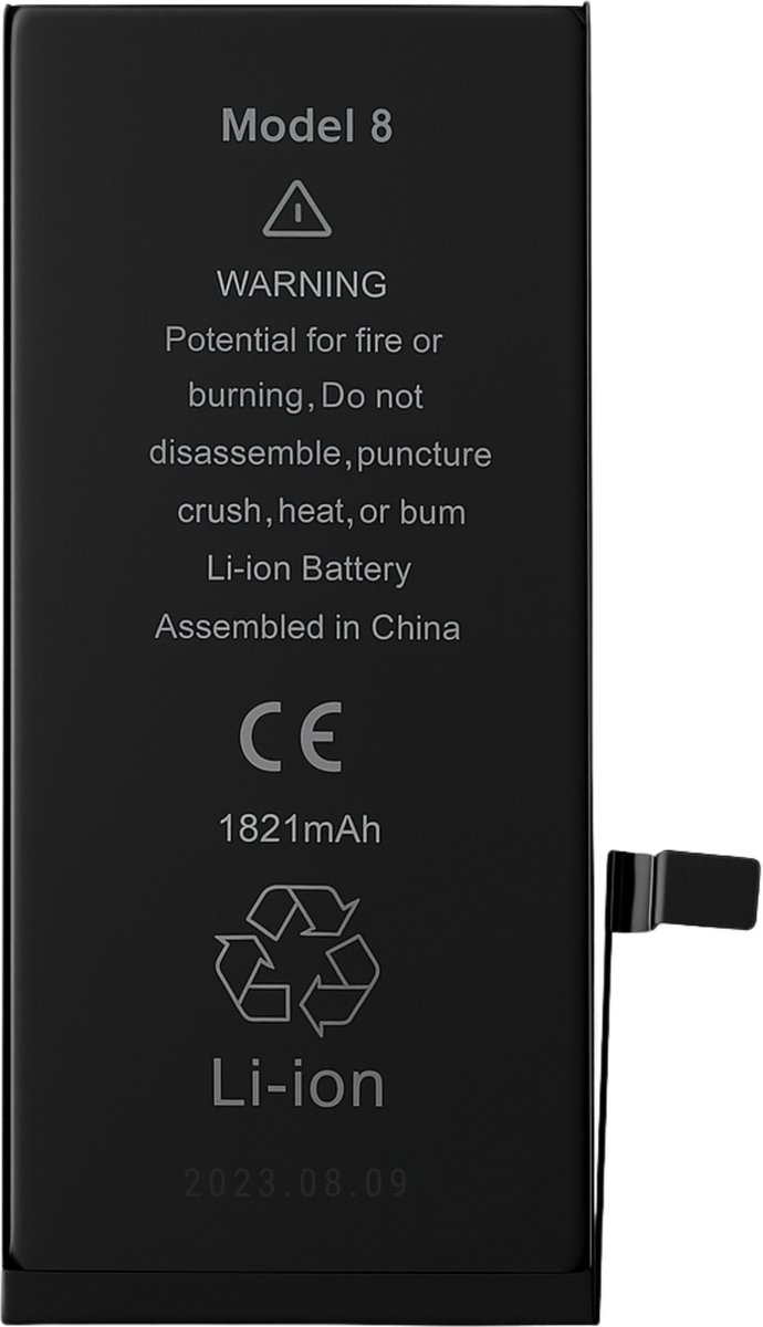 Batterij voor iPhone 8 - Vervangende batterij 1821 mAh lithium-ion