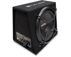 Caliber Subwoofer Auto - Subwoofer Auto met Versterker - 600 Watt Piekvermogen - 12 Inch Auto Subwoofer - 25 tot 3500 Hz Crossover RCA