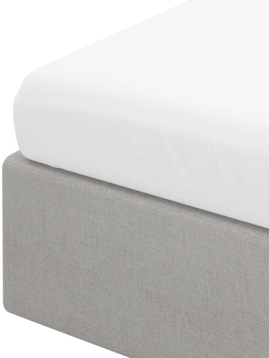 HOMLA LAUKO - BEDDING - Beddengoed - Dekbedovertrek - Renforcé Wit - 140x200 cm