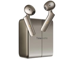 Timekettle W4 - AI Vertaal Oortjes met Auto-Correctie & Bone Voiceprint Sensor voor optimale spraakherkenning - Handsfree Translator Earbuds