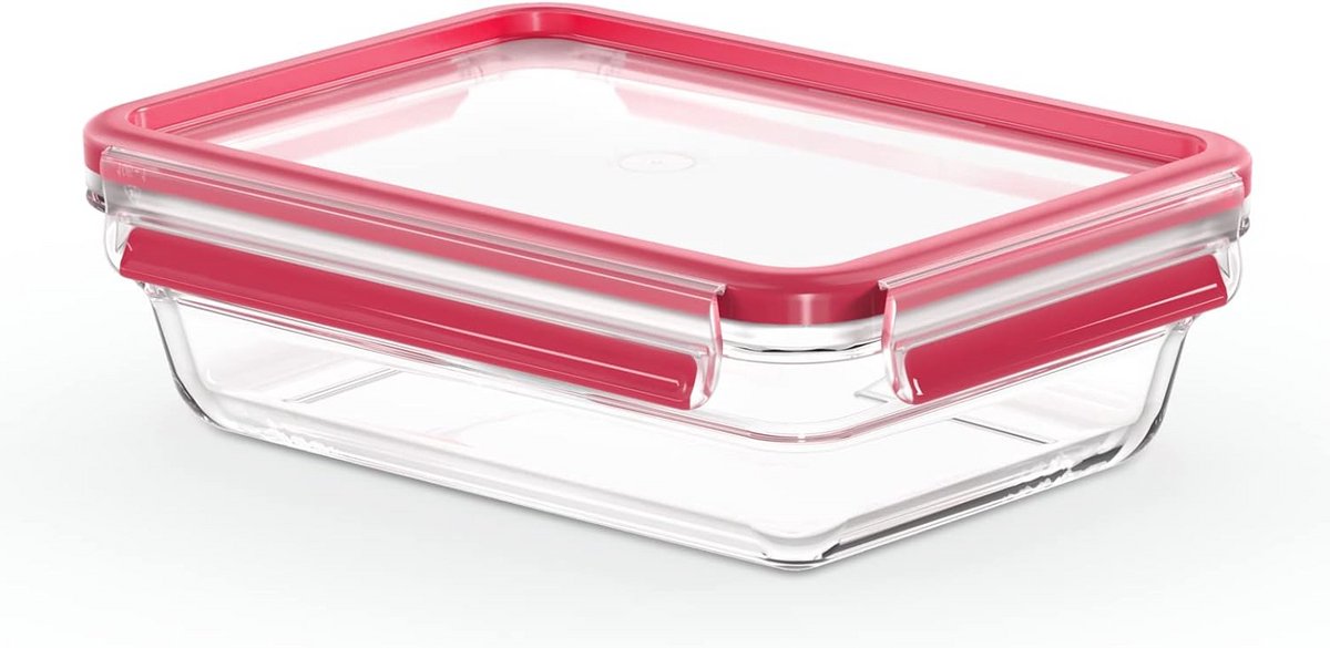 Glazen Vershouddoos 1,1L – Stapelbaar en Vriezen, Oven- en Magnetronbestendig