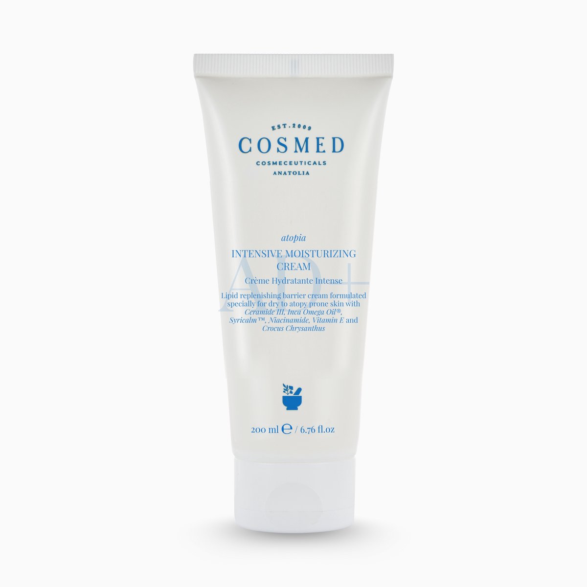 Cosmed Atopia – Intensive Moisturizing Cream for Atopic-Prone Very Dry Skin – Face & Body Cream voor Eczeemgevoelige, Droge Atopische Huid (Atopi Control) – met Inca Omega Oil & Niacinamide – 200 ml