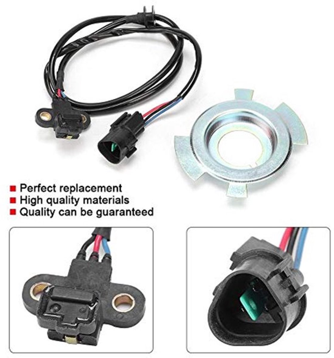 MD348238 Krukaspositie Sensor - Geschikt voor Pickup 1997-2001 - Inclusief Vane Plate