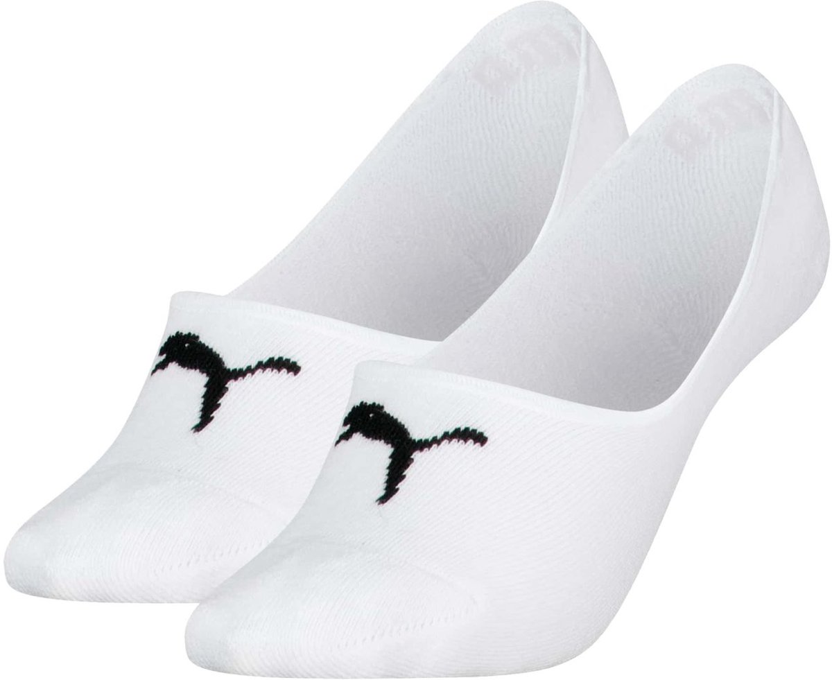 PUMA Dames Footies Cushioned Low Cut 2-Pack Wit