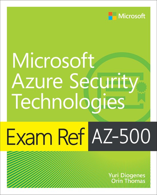 Exam Ref AZ-500 Microsoft Azure Security Technologies - cover