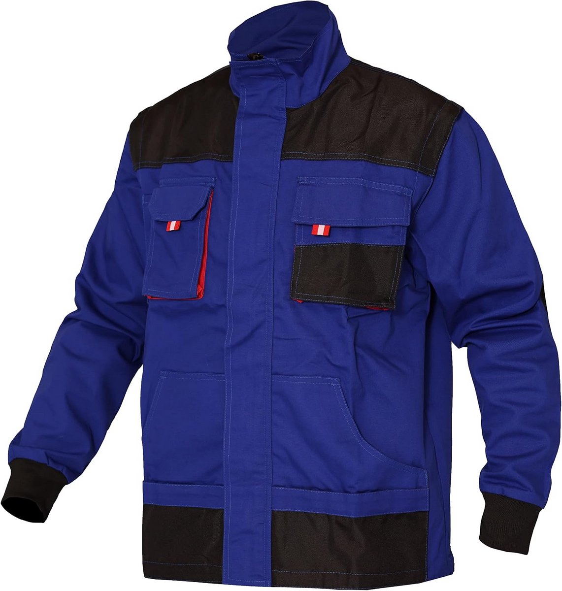 Durable Canvas Men's Work Jacket with Multiple Pockets
