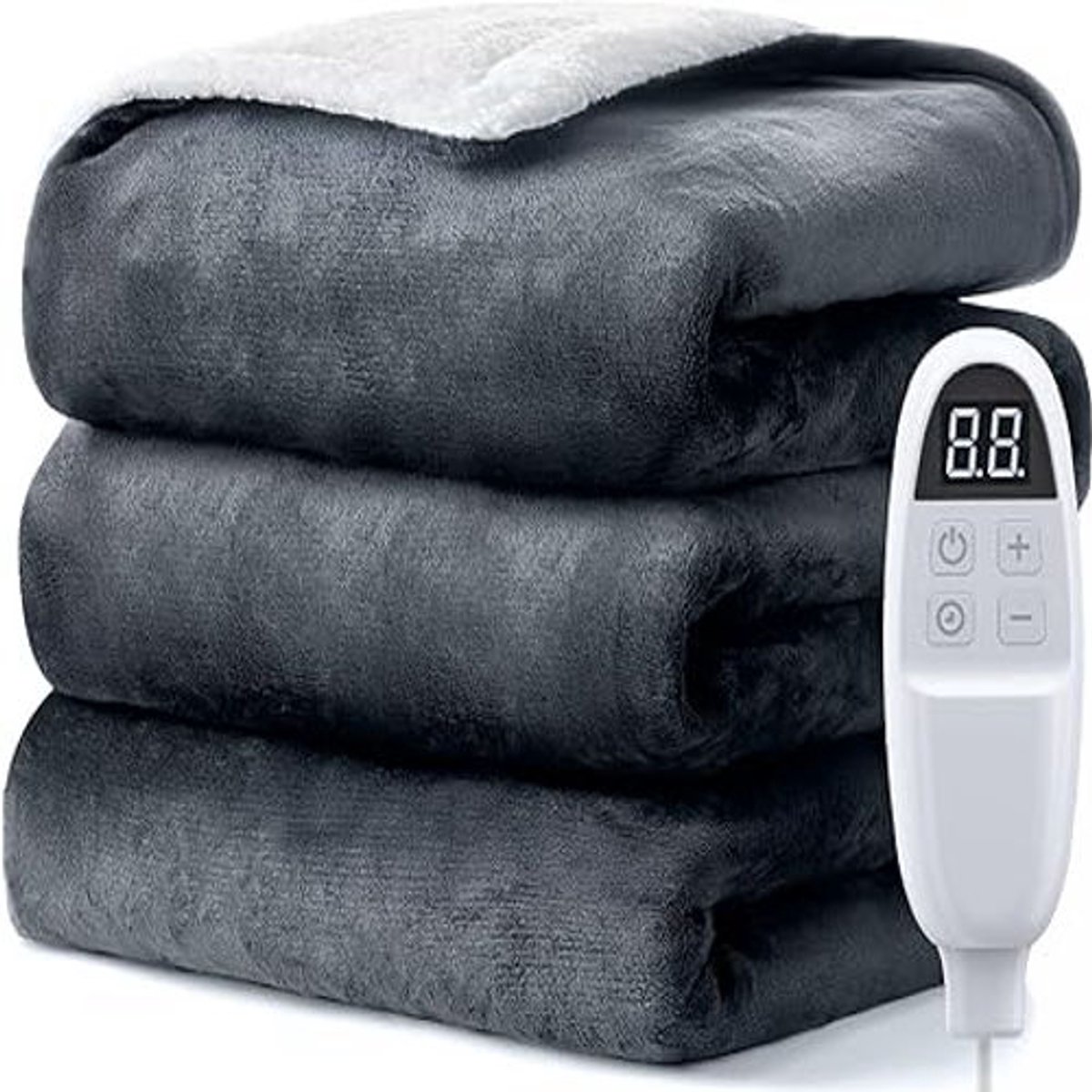XXL Elektrische Deken met 6 Warmtestanden en Automatische Uitschakeling - Informatie volgt - €139,99