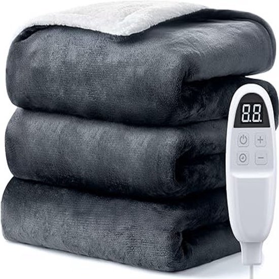 XXL Elektrische Deken met 6 Warmtestanden en Automatische - Informatie volgt - €139,99