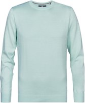Petrol Industries Trui Heren - Regular Fit - Fijngebreide Trui Mannen - Ronde Hals - 50% Katoen, 50% Acryl - Pullover - Groen - Maat XXXL