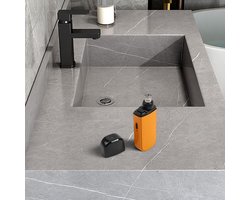 Neustrimmer voor mannen, elektrische trimmer met digitaal display, ergonomische handgreep, oplaadbaar, gemakkelijk mee te nemen op reis (zwart display).