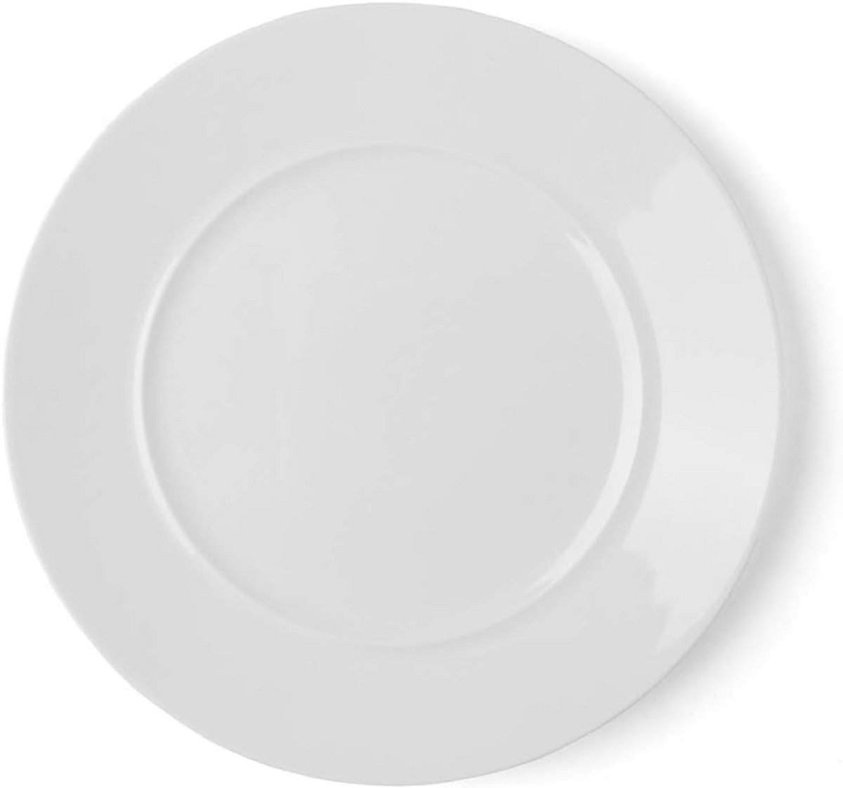 Rond Wit Porseleinen Bord 28 cm voor Dineren en Presentatie
