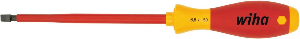 Ergonomische VDE Schroevendraaier 2mm x 60mm voor Elektriciens - SoftFinish Handvat - Veilig Tot 1000V
