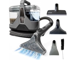 RYER Vlekkenreiniger Plus - XL Zuigmond, Slang en Watertanks - 5 Accessoires - Tapijtreiniger - Bank Reiniger - Meubelreiniger - Zetelreiniger