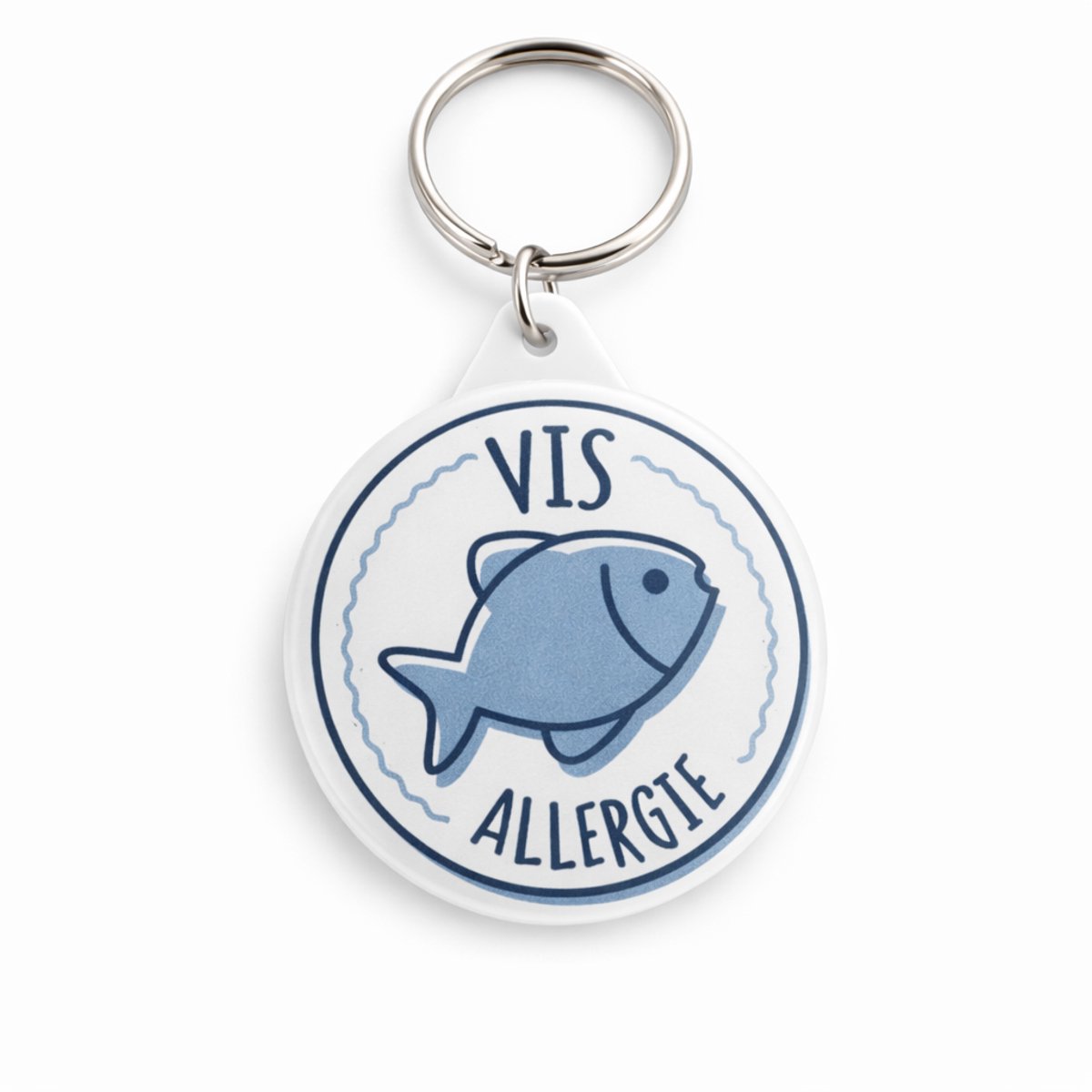 Sleutelhanger vis allergie