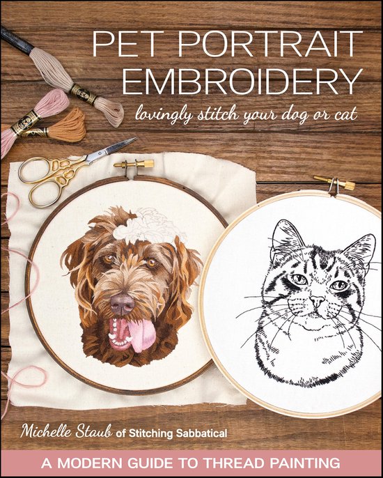 Pet Portrait Embroidery - cover