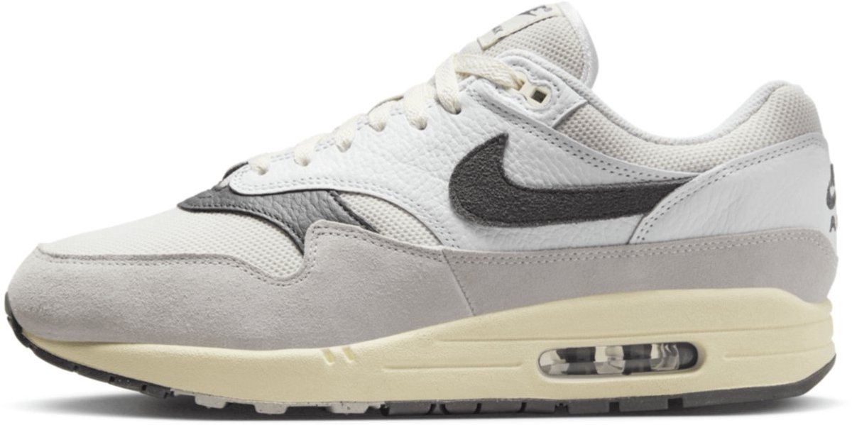 Nike Air Max 1 Light Bone Iron Grayscale