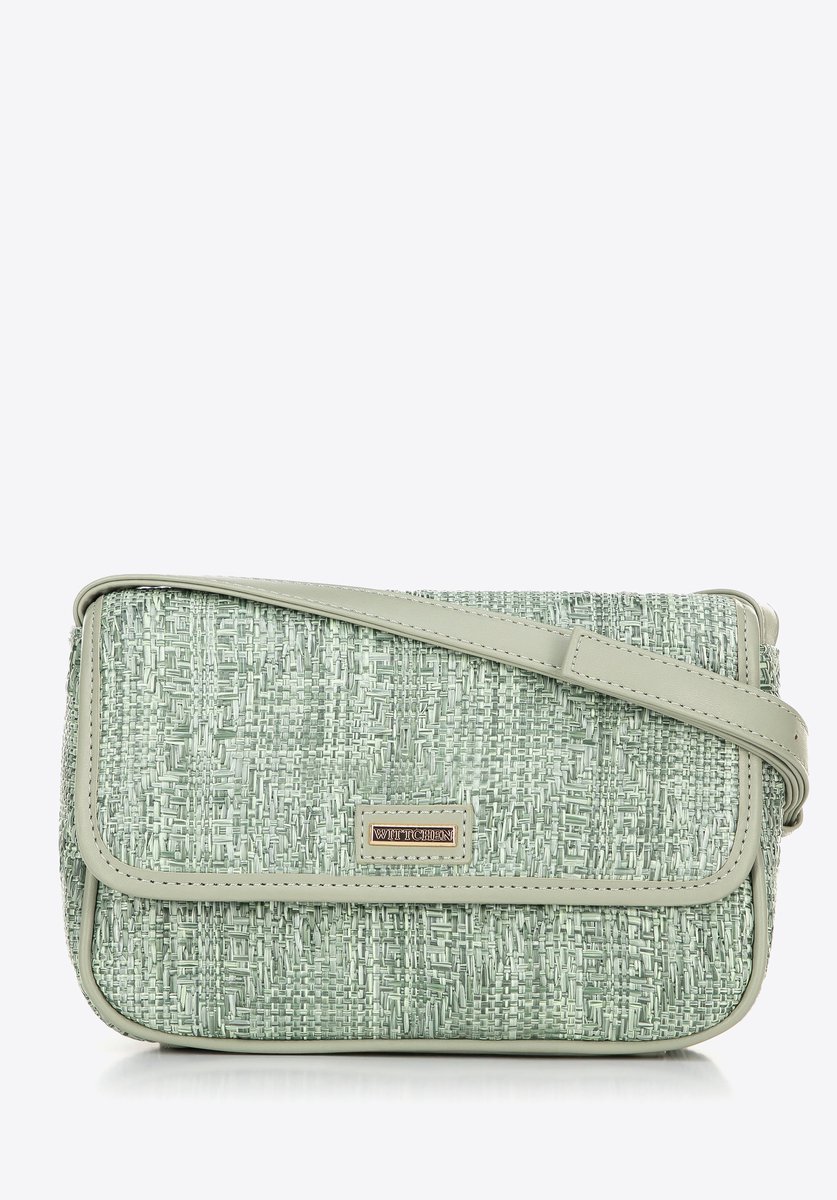 Wittchen - Gevlochten Crossbody Tas - Klein - Groen - Polypropeen