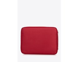 Wittchen - Dames Laptoptas - 15 inch - Gevoerd - Polyester - Kersenrood