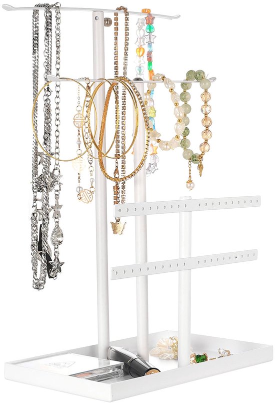 Unyqoos® Elegant en Functioneel Sieradenrek met Meerdere Lagen voor ...