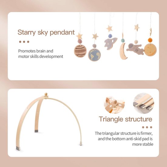 Montessori Babyspeelgoed vanaf 6-12 maanden, zachte