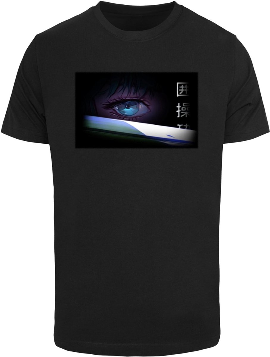 Mister Tee Eyes Of Anime Tee -S Zwart