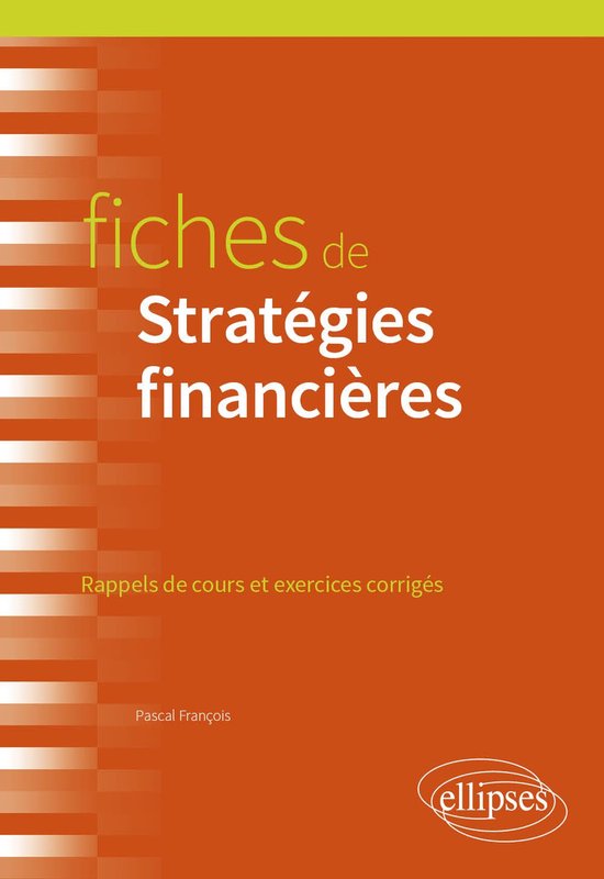 Fiches de Stratégies financières - cover