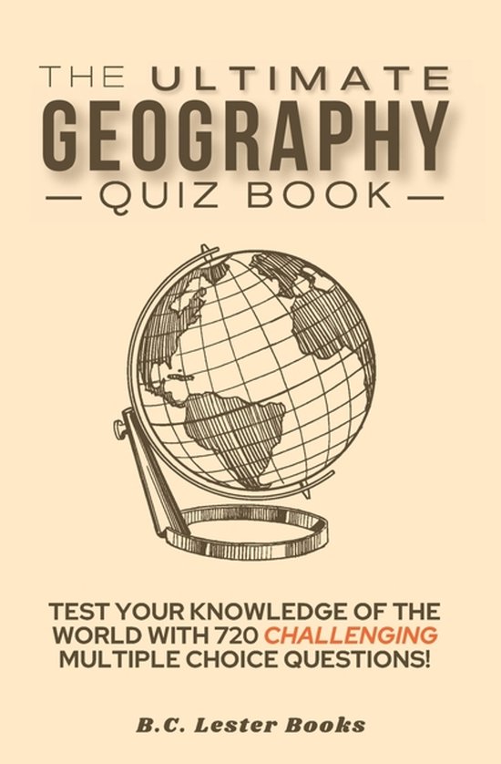Geography Quiz Books-The Ultimate Geography Quiz Book - cover