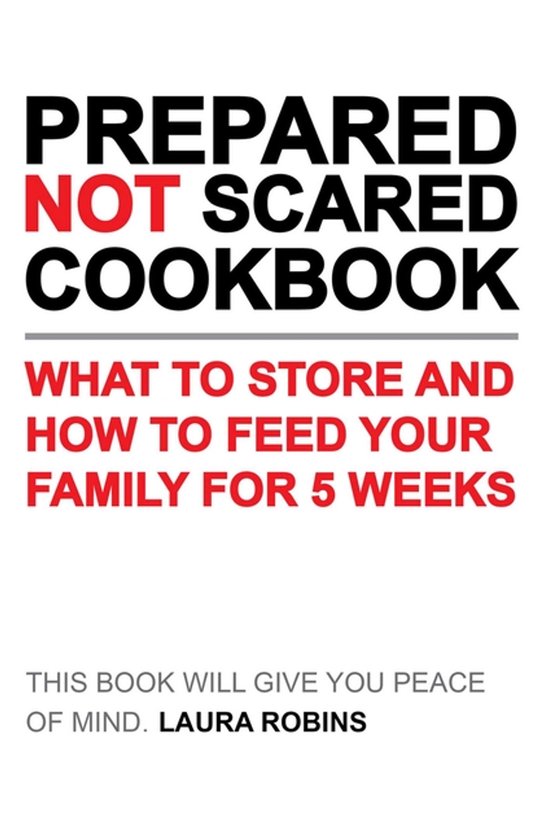 Prepared-Not-Scared Cookbook - cover